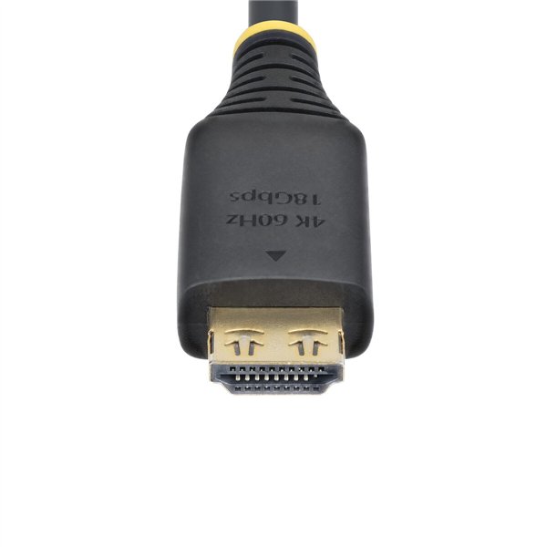 HDMI kabelis Startech HDMI2-CABLE-GRIP-3M Juoda 3 m