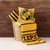 Blanket Harry Potter Hufflepuff House Multicolour 230 x 2 x 260 cm