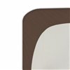 Fitted bottom sheet Happy Home Brown Small double
