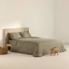 Pussilakana SG Hogar Vihreä 300 Langat 140 x 200 cm