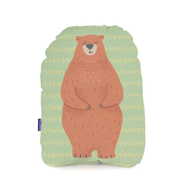 Подушка HappyFriday Mr Fox Jungle life Разноцветный 40 x 30 cm