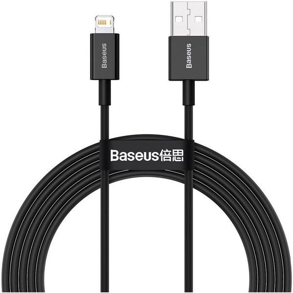 Baseus cable Superior USB - Lightning 1,0 m 2,4A black