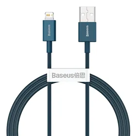 Baseus cable Superior USB - Lightning 1,0 m 2,4A blue