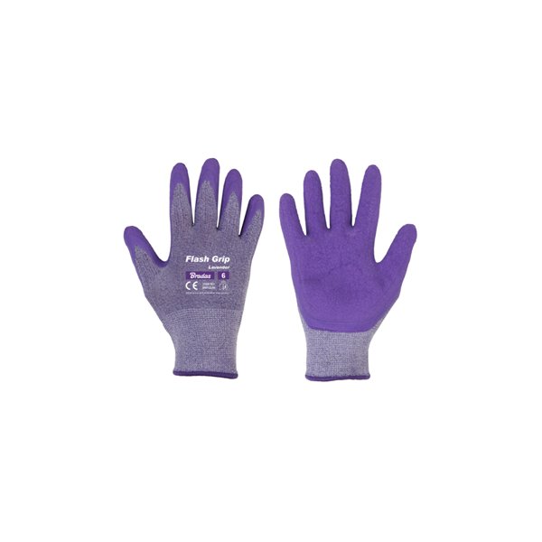 Gloves FLASH GRIP LAVENDER, size 7