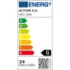griestu gaismas Activejet AJE-UFO 24W Balts Sudrabains 80 24 W Metāls (4000 K) (1 gb.)