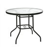 Table DUBLIN D90xH71cm, dark brown