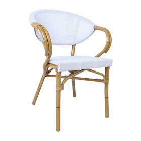 Chair BAMBUS white