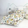 постельное покрывало HappyFriday Moshi Moshi Разноцветный 200 x 260 cm Лес