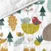 постельное покрывало HappyFriday Moshi Moshi Разноцветный 200 x 260 cm Лес