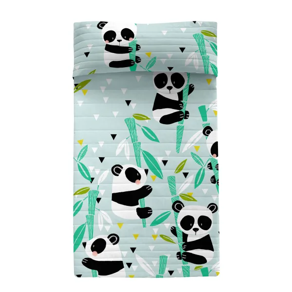Vuodepeite (viltti) HappyFriday Moshi Moshi Sininen 200 x 260 cm Pandakarhu