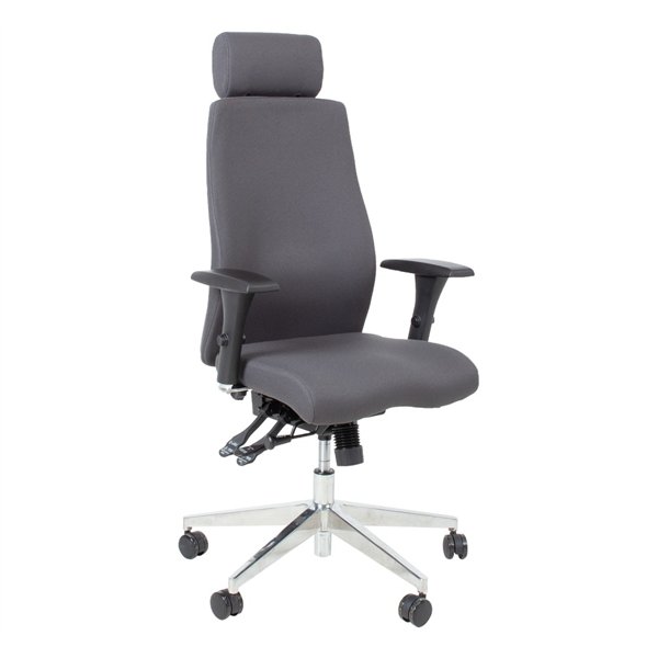 Task chair SMART EXTRA grey