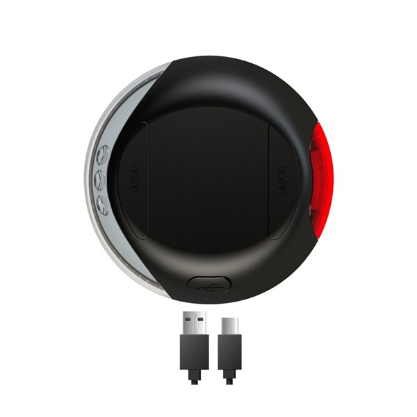 LED lighting system, black, rechargeable, Flexi