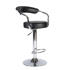 Bar chair LEON black