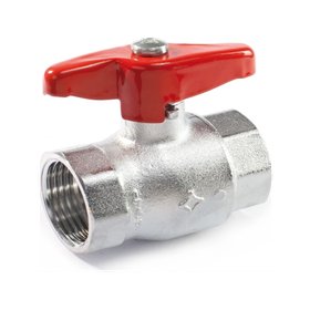 Ball valve FF 1/2'' with butterfly Rastelli