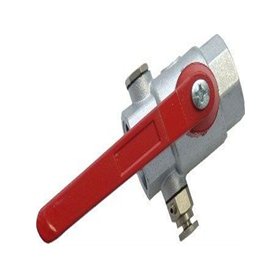 Ball valve FF 1'' with air vent Rastelli