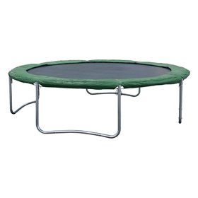 Trampoline D426cm with green pad