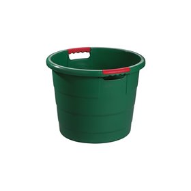 Multi-purpose round container TONI, green 45L