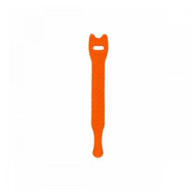 Multifunctional tie strap TR 10 x 100 mm, orange - 10pcs.