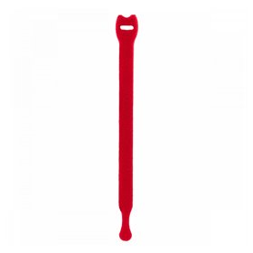 Multifunctional tie strap TR 12 x 200 mm, red - 10pcs.