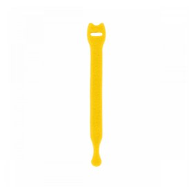 Multifunctional tie strap TR 12 x 150 mm, yellow - 10pcs.