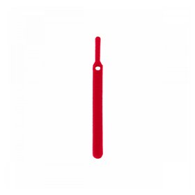 Multifunctional tie strap TL 10 x 100 mm, red - 10pcs.