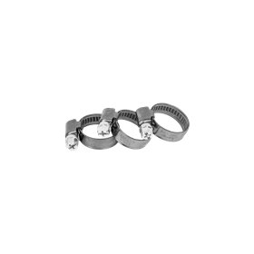 Stainless zebra hose clamp BRADAS 80-100mm