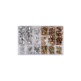 300 Pcs M3-M10 Mix Thre Alu&Ste Riv Nut