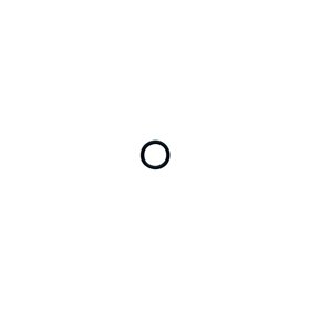 O-ring for connector 3/4''