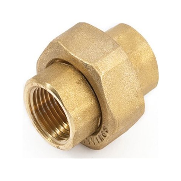 Straight conic connector FF 1/2''