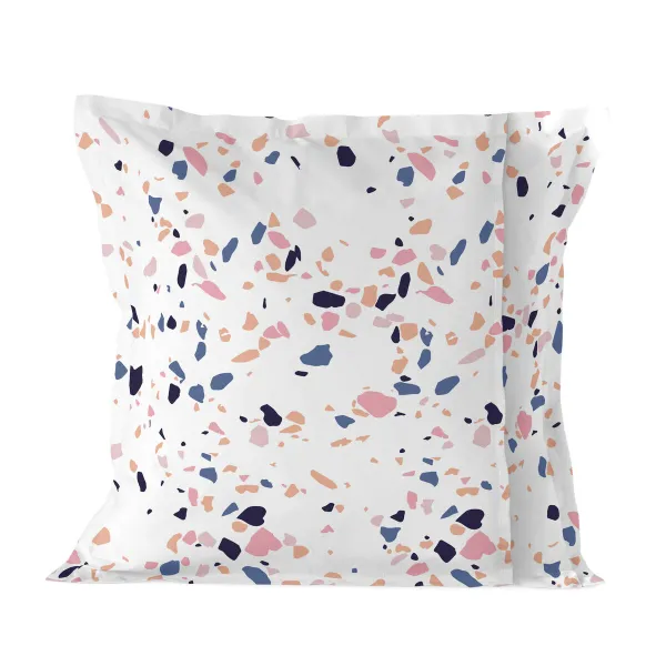 Pagalvės užvalkalas HappyFriday Blanc Terrazzo Spalvotas 80 x 80 cm
