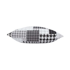 Pillow HOLLY 45x45cm, black and white