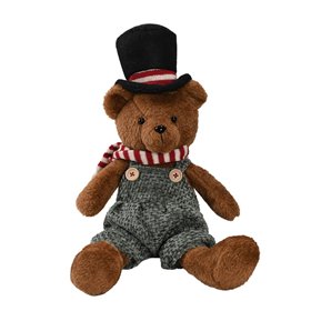 Decoration MICA H45cm, bear, boy