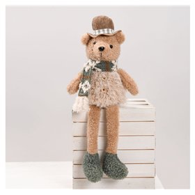 Decoration MICA H36cm, bear, boy