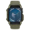 Spigen Rugged Armor Pro - Band with Case for Apple Watch 10 46 mm (Vintage Khaki)