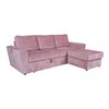 Corner sofa bed INGMAR pink
