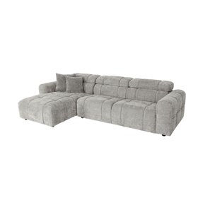 Corner sofa BELISMA LC, grey