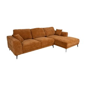 Corner sofa OLIVIA RC brown