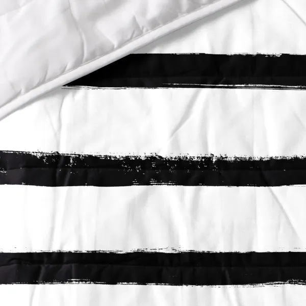 Gultas pārklājs (sega) HappyFriday Blanc Stripes Daudzkrāsains 270 x 260 cm