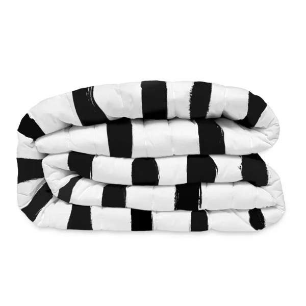 Vuodepeite (viltti) HappyFriday Blanc Stripes Monivärinen 270 x 260 cm