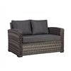 Sofa GENEVA 2-seater, grey