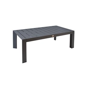 Coffee table TOMSON 116x70xH45cm, dark grey