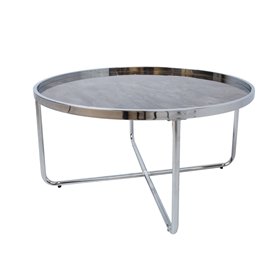Coffee table ASTOR D80xH40cm grey