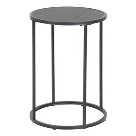 Lamp table SEAFORD D40xH55cm, black