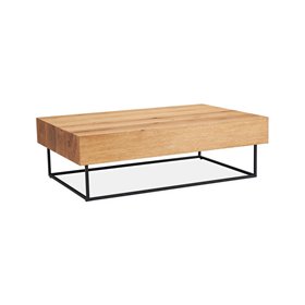 Coffee table BRONTE 120x80xH40cm, oak
