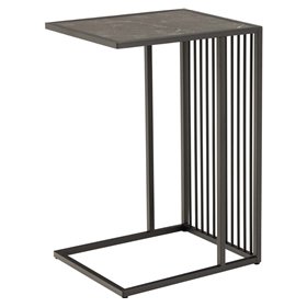 Side table STRINGTON 35x43xH63cm, black