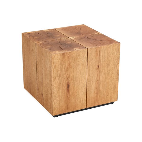 Side table BRONTE 50x50xH45cm, oak