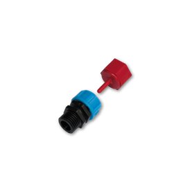 Adapter for needle, 1/4" male thread