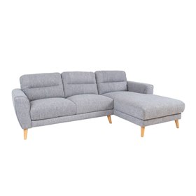 Corner sofa DANTE RC, light grey