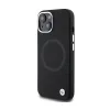 BMW Signature Liquid Silicone MagSafe - Case for iPhone 15 Plus (Black)
