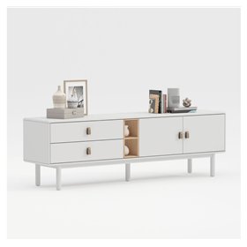 Sideboard IRIS 180x40xH55cm, white